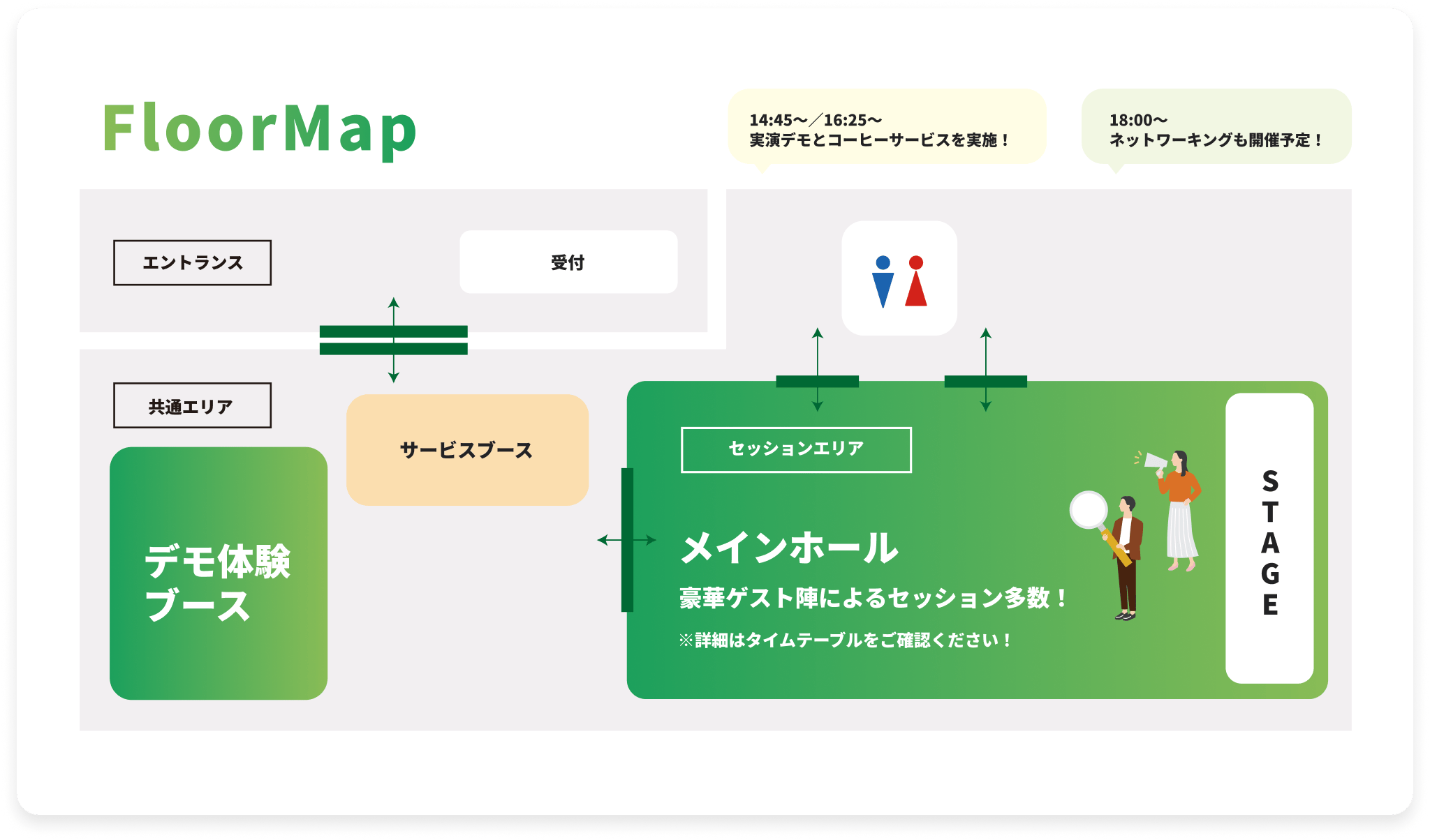 会場内マップ